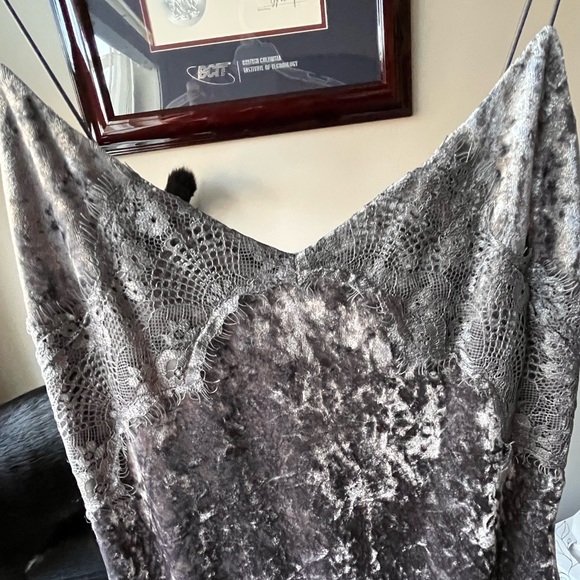 GUESS Nada mini dress in grey - Picture 3 of 5